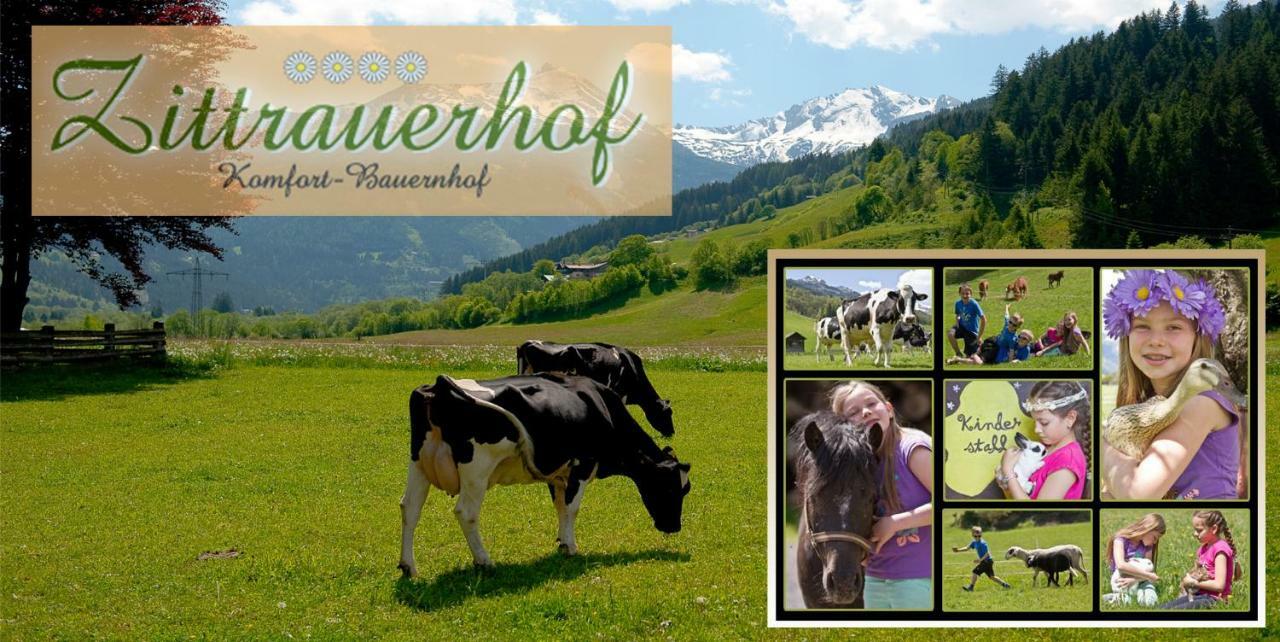 Zittrauerhof - Urlaub Am Bauernhof Gastein Villa Bad Hofgastein Buitenkant foto