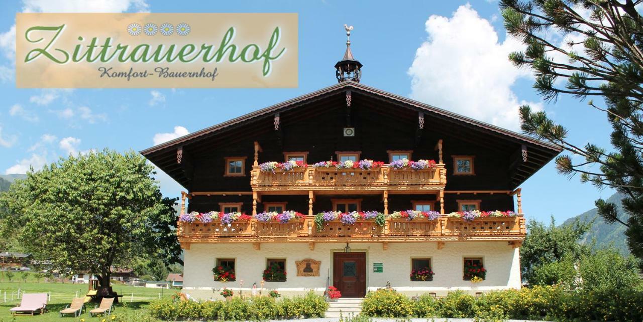 Zittrauerhof - Urlaub Am Bauernhof Gastein Villa Bad Hofgastein Buitenkant foto
