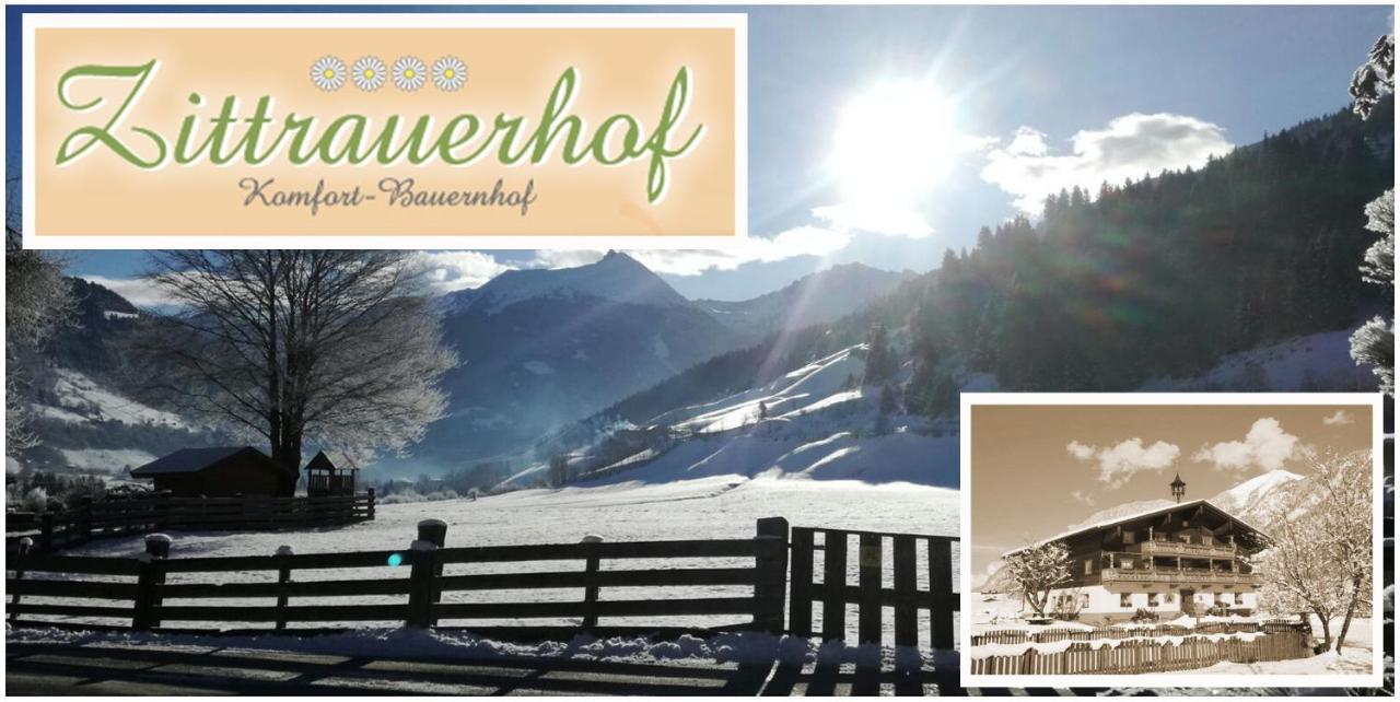 Zittrauerhof - Urlaub Am Bauernhof Gastein Villa Bad Hofgastein Buitenkant foto